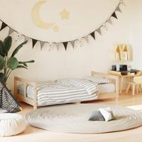 Kinderbedframe 80x160 cm massief grenenhout - thumbnail