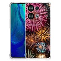 OPPO Reno8 Anti Shock Bumper Case Vuurwerk - thumbnail