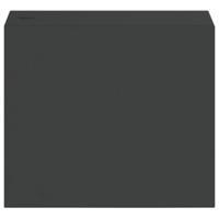 VidaXL Buitenwandlampen 2 st gegoten aluminium zwart - thumbnail