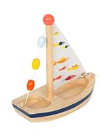 Waterspeelgoed zeilboot small foot hout - thumbnail
