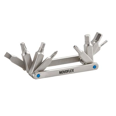 Novoflex Multitool met 8 Bitjes