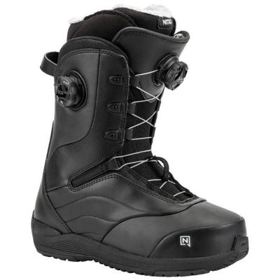 Nitro Crown Boa Snowboardschoen Dames Black 260 Nitro Crown Boa Snowboardschoen Dames Black 260