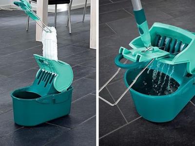 Leifheit profi vloerwisser xl 42 cm compleet compact systeem micro duo - thumbnail