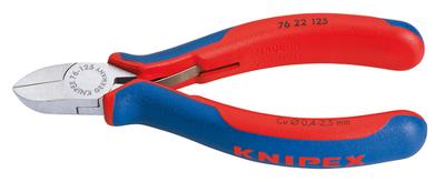 Knipex Zijsnijtang Voor elektromechanica | verzonken scharnier | 125 mm - 7622125 Knipex Zijsnijtang Voor elektromechanica | verzonken scharnier | 125 mm - 7622125