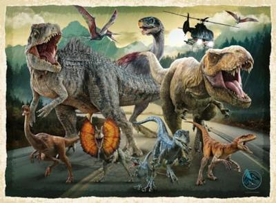 Ravensburger legpuzzel xxl jurrasic world, 200st.
