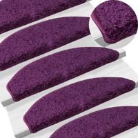 Trapmatten 15 st 65x21x4 cm Violet Halfrond Groot - thumbnail