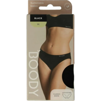 Boody Classic Bikinislip Zwart M - thumbnail
