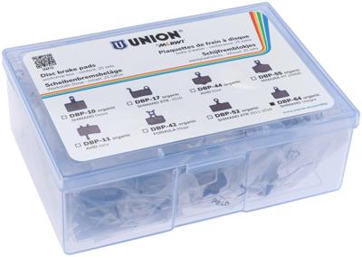 UNION schijfremblokset dbp-65e e-bike organisch/kevlar (25pr)