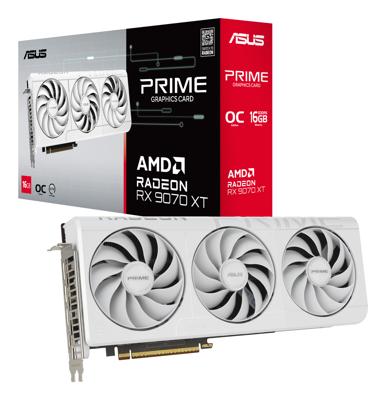 Asus AMD Radeon RX 9070XT Videokaart Radeon RX 9070 XT 16 GB GDDR6-RAM PCI-Express, HDMI, DisplayPort