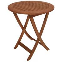 Tuintafel inklapbaar rond 65 cm - thumbnail
