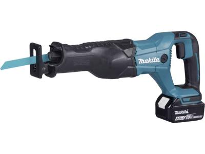 Makita Makita DJR186 - Motorfuchsschwanz - schnurlos DJR186RT Accu-reciprozaag Incl. accu, Incl. lader, Incl. koffer 18 V 5 Ah Makita Makita DJR186 - Motorfuchsschwanz - schnurlos DJR186RT Accu-reciprozaag Incl. accu, Incl. lader, Incl. koffer 18 V 5 Ah