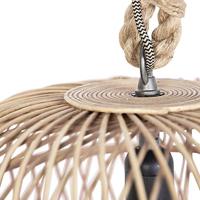 QAZQA Landelijke hanglamp rotan - Calamus - thumbnail