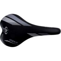 Selle Monte Grappa Monte grappa zadel dike zwart/zilver - thumbnail