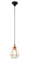Eglo HanglampTarbes 17cm koper - 94193 - thumbnail