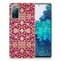 Siliconen Hoesje Samsung Galaxy S20 FE Barok Pink - thumbnail