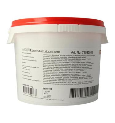 Monki Gemengde notenpasta met zout bio 3 Kilogram Monki Gemengde notenpasta met zout bio 3 Kilogram