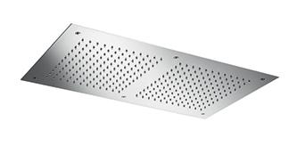 Hoofddouche Hotbath Mate Inbouw Vierkant 38x70 cm Geborsteld Nikkel Hoofddouche Hotbath Mate Inbouw Vierkant 38x70 cm Geborsteld Nikkel
