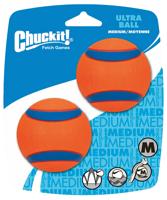 CHUCKIT ULTRA BAL MEDIUM 6X6X6 CM 2 ST - thumbnail