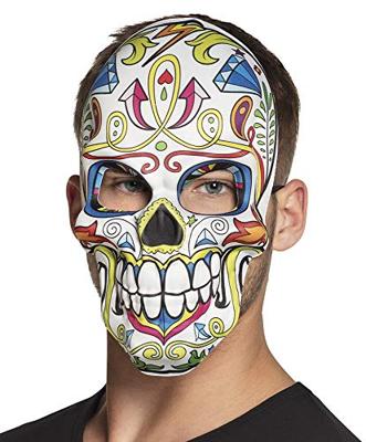 Gezichtsmasker Mr Day of the dead