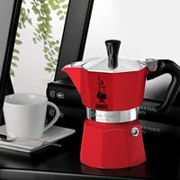 Italiaanse Koffiepot Bialetti 0004943/NP Rood 6 Kopjes - thumbnail