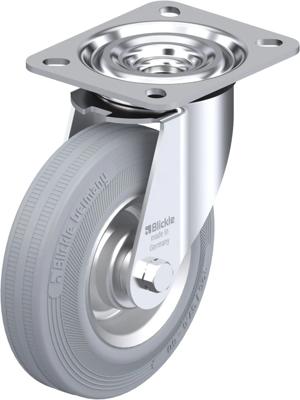 Blickle L-V 125R-SG Zwenkwiel Wieldiameter: 125 mm Draagvermogen (max.): 100 kg 1 stuk(s)