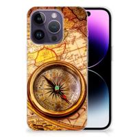 Apple iPhone 14 Pro | Silliconen Back Cover | Kompas - thumbnail