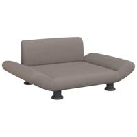 Hondenmand 70x45x28 cm stof taupe - thumbnail