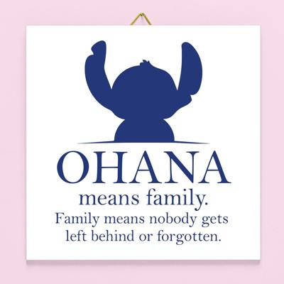 Tegeltje Ohana Means Family Tegeltje Ohana Means Family