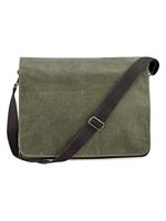 Quadra QD610 Vintage Canvas Despatch Bag - Vintage Oxford Navy - 40 x 30 x 12 cm - thumbnail