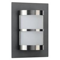 Albert Antraciet wandlamp buitenHemisphere RVS - 626224 - thumbnail