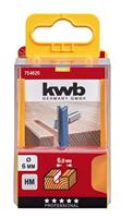 kwb 754620 Groeffrees Werklengte 20 mm Schachtdiameter 6 mm - thumbnail