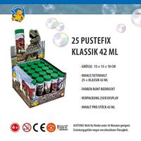 Classic Pustefix Soap Bubble Bottle Dinosaurs Assortment (25) - thumbnail