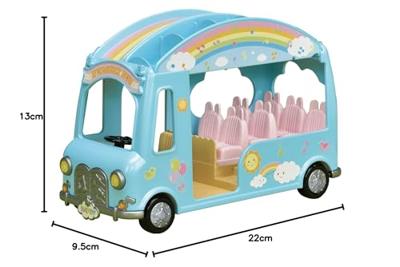 Sylvanian Families regenboog babybus 5317 - thumbnail