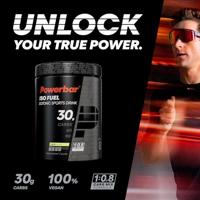 POWERBAR iso fuel 30 isotonic sports drink (1 x 608gr) - lemon - thumbnail