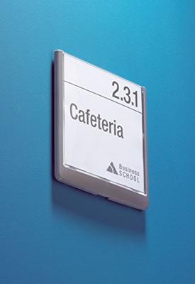 Durable Click Sign deurnaamhouder, ft 14,9 x 14,8 cm, grijs - thumbnail