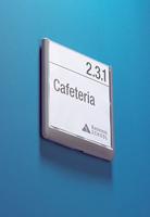 Durable Deur-/infobord | B149xH148,5 mm | controlevenster acrylglas | achterdeel ABS grafiet | 1 stuk - 486237 486237 - thumbnail