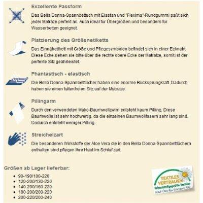 Bella Donna Bella Donna Hoeslaken Jersey Lits-jumeaux XL zilver-0520 200/220-200/240