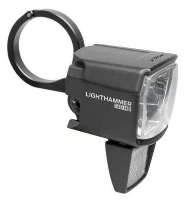 Trelock koplamp lighthammer ls 930-hb e-b 12v dc 130 lux