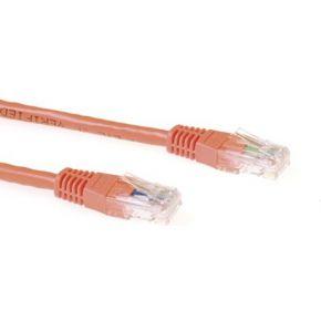 ACT Oranje 7 meter U/UTP CAT6A patchkabels met RJ45 connectoren