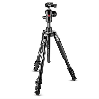 Manfrotto MKBFRLA4BK-BH Befree aluminium statiefkit Manfrotto MKBFRLA4BK-BH Befree aluminium statiefkit