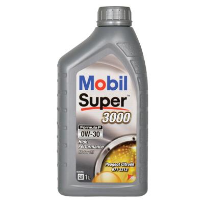 MOBIL Synthetische motorolie S3000 - 0W30 Formula-P - 1 L.