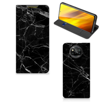 Xiaomi Poco X3 Pro | Poco X3 | Standcase | Marmer Zwart - Origineel Cadeau Vader - thumbnail