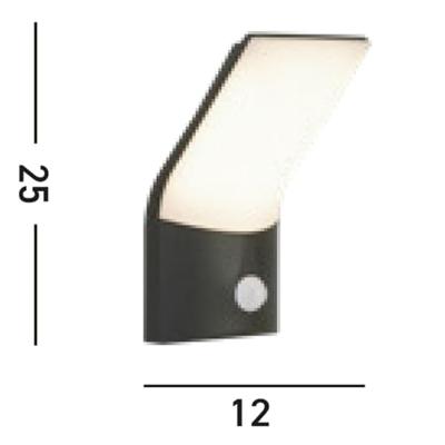 Searchlight BuitenlampCopenhagen Bewegingssensor - 58321BK