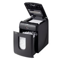 Rexel Auto+ 130X Papierversnipperaar Cross cut 4 x 40 mm 26 l Aantal bladen (max.): 140 Veiligheidsniveau 4 Ook geschikt voor Paperclips, Nietjes - thumbnail