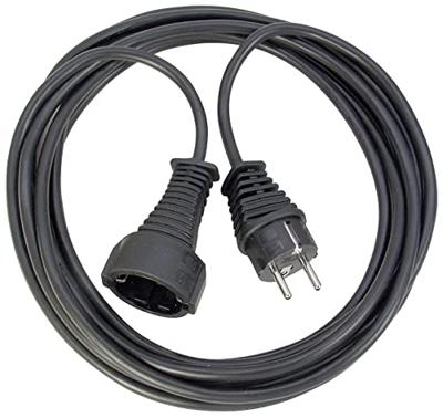 Brennenstuhl 1165460 Stroom Verlengkabel Zwart 10.00 m H05VV-F 3G 1,5 mm² Brennenstuhl 1165460 Stroom Verlengkabel Zwart 10.00 m H05VV-F 3G 1,5 mm²