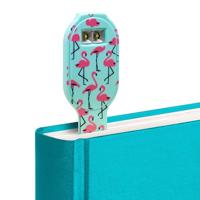 Mondikaarten Flexilight leeslamp flamingo oplaadbaar - thumbnail
