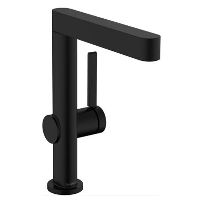 Hansgrohe Wastafelmengkraan Finoris Eengreeps 230 Draaibare Uitloop Met PushOpen Waste Mat Zwart Hansgrohe Wastafelmengkraan Finoris Eengreeps 230 Draaibare Uitloop Met PushOpen Waste Mat Zwart