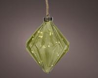 Micro led diamant 16 cm groen warm wit - thumbnail