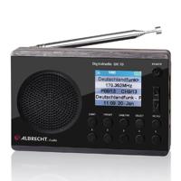 Albrecht DR 70 Transistorradio DAB+, VHF (FM) Zaklamp Zwart - thumbnail