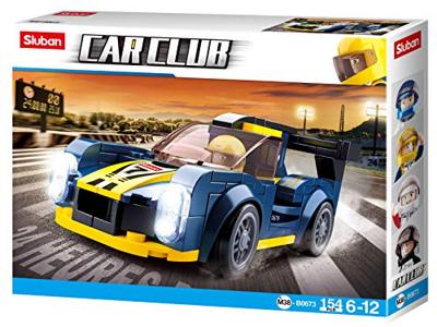 Sluban LeMans racing car bouwstenen set
